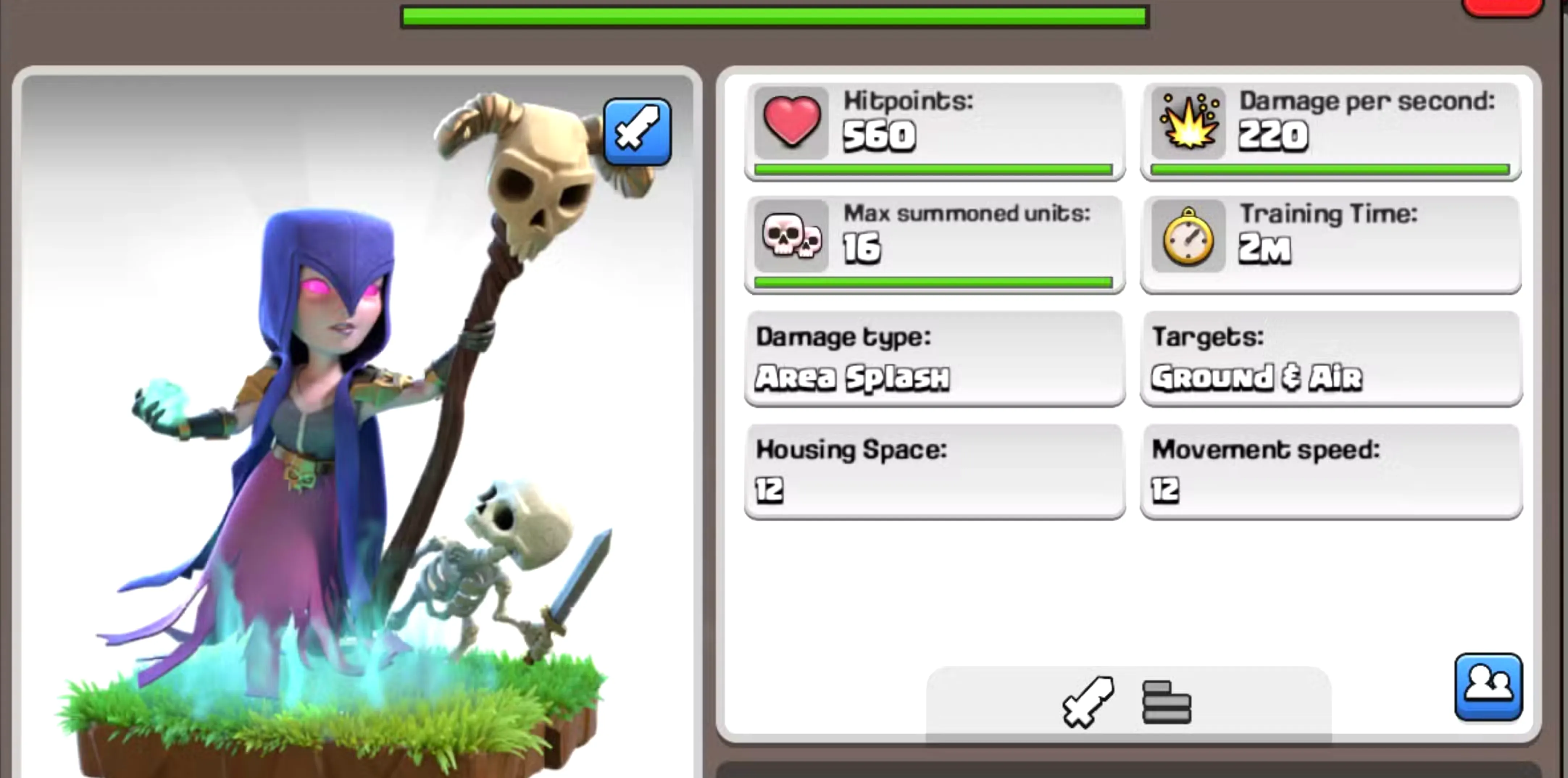 Mass Witches clash of clans